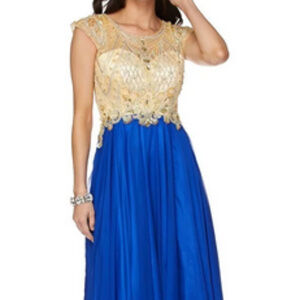 Sleeveless Leg slit Party Long dress